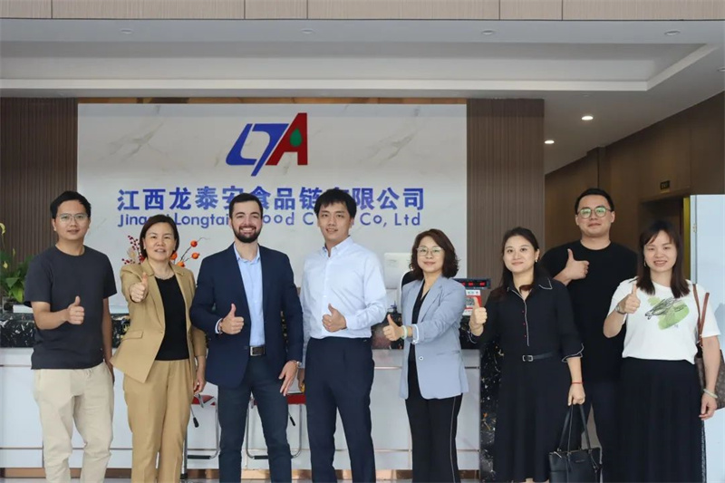 【開拓國內外市場，推進企業發展】 巴西Cooperfrigu Foods公司代表Lucas先生蒞臨公司考察調研